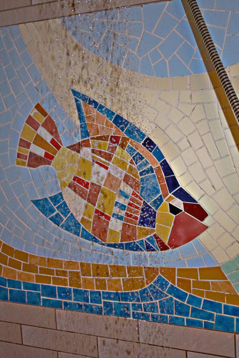 Badezimmer mit Badewanne Hotel Alfa Zentrum