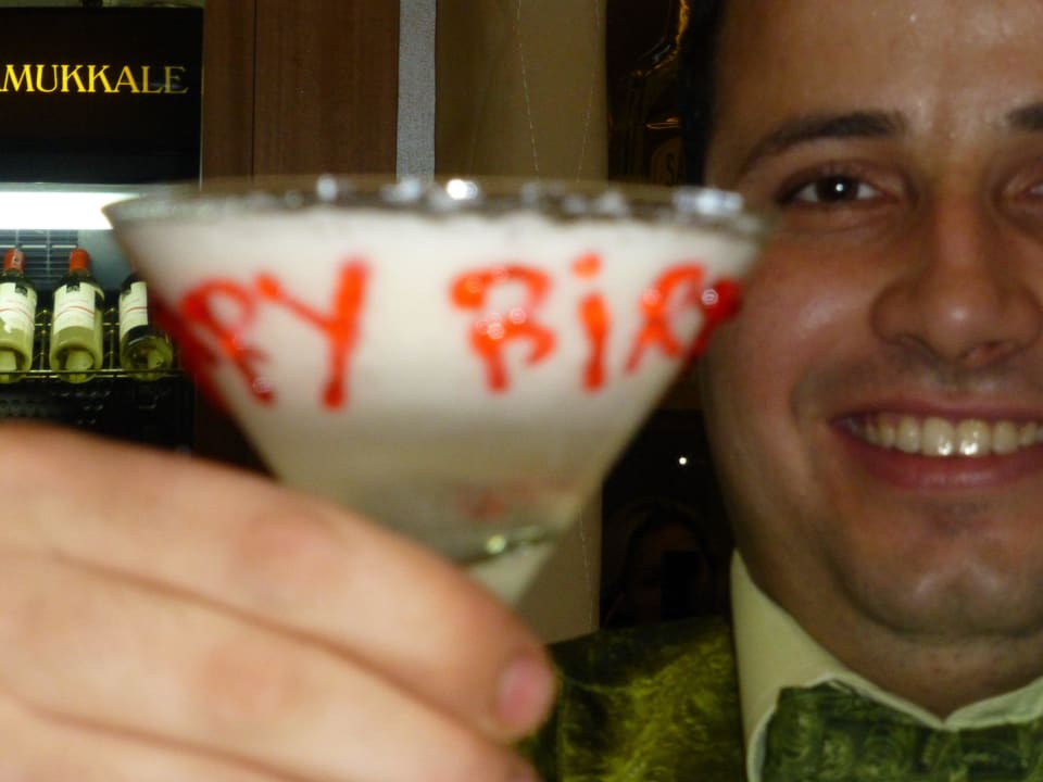 Mesut. The best barman. Royal Holiday Palace