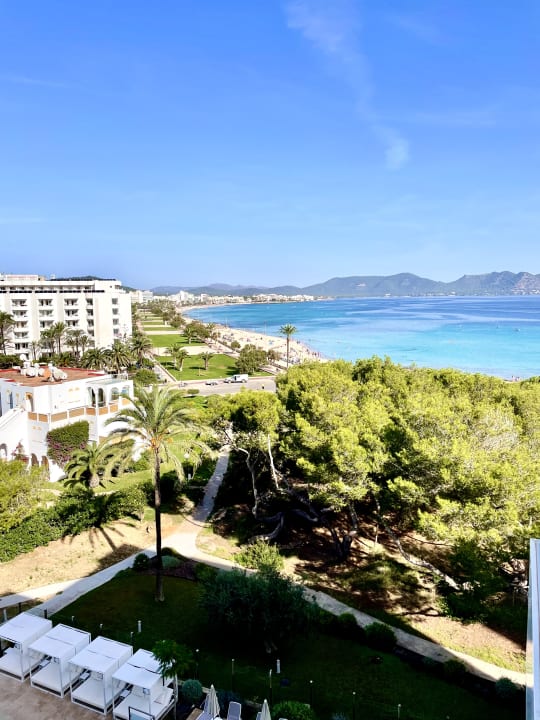 Ausblick Hipotels Bahía Cala Millor