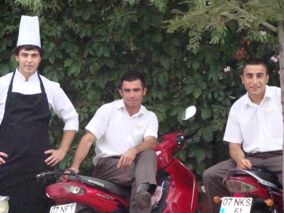 Die Pause habt ihr euch verdient, Jungs Hotel Royal Garden Beach