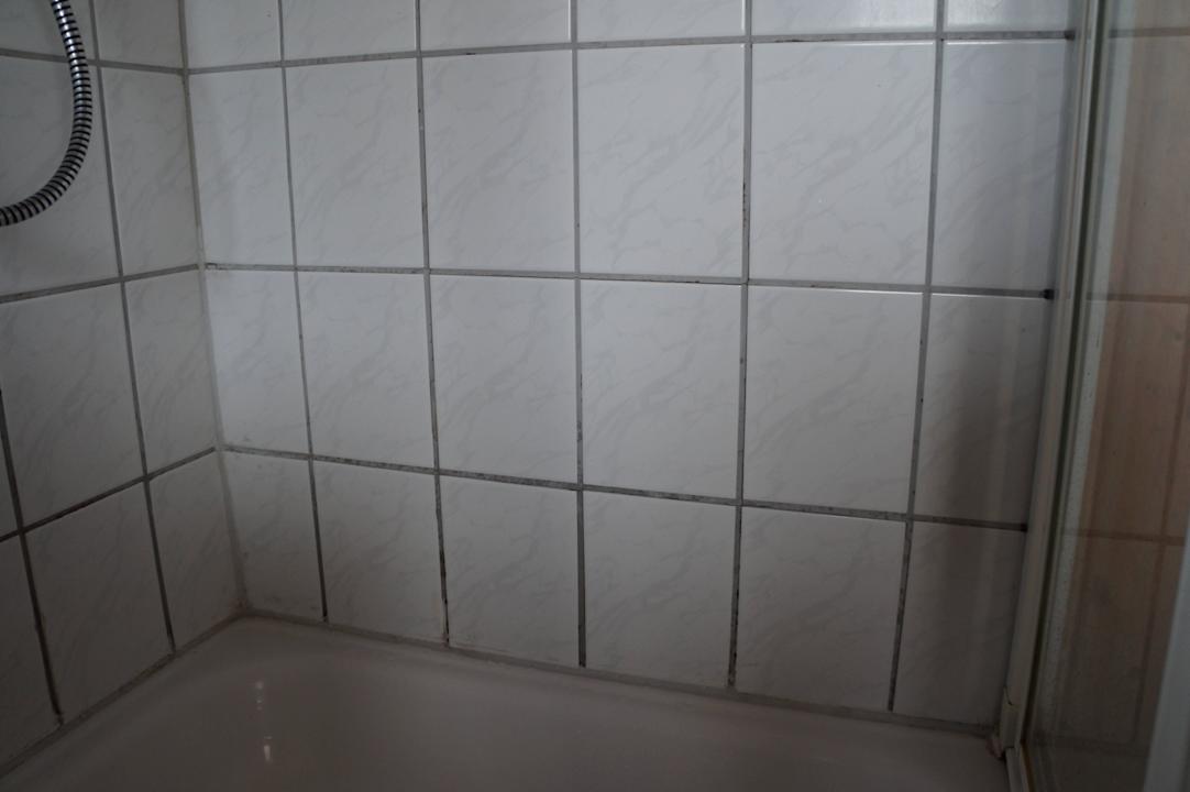 Duschrückwand Ferienpark Mirow - Ferienhaus Möwe