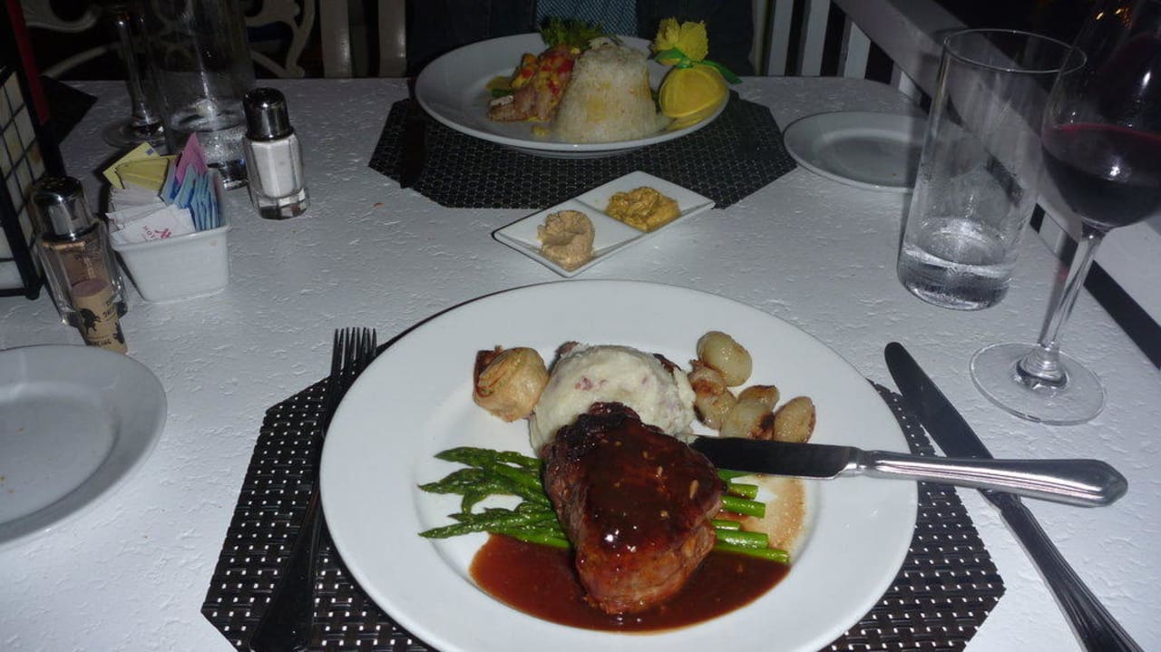 Unser Nachtessen Hotel Marriott Key Largo Bay Resort