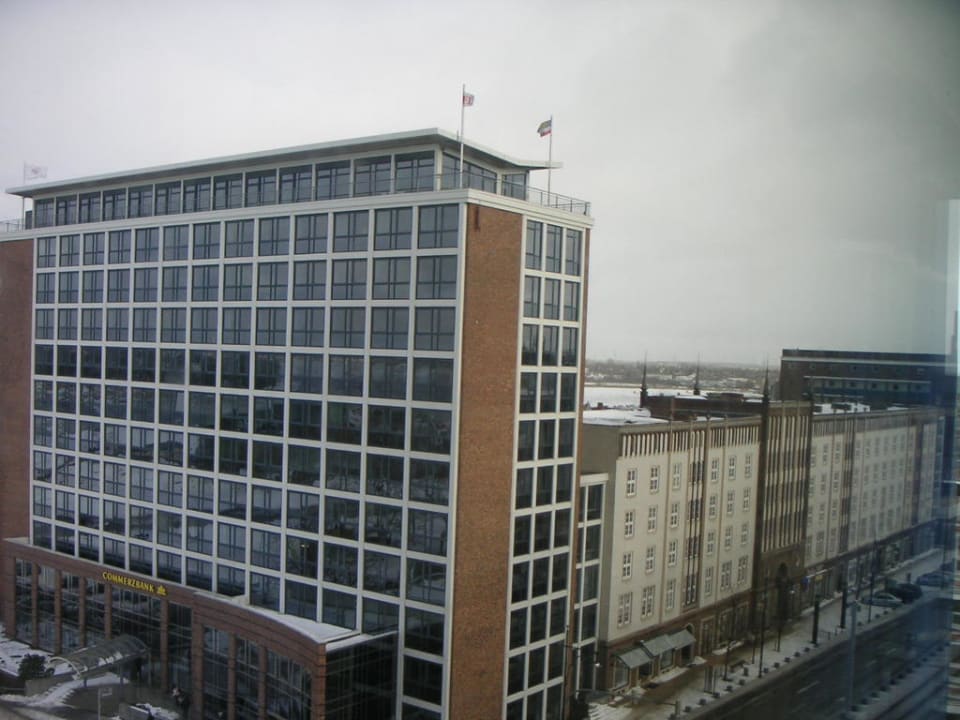 Ausblick vom Zimmer ScanHotels City Rostock