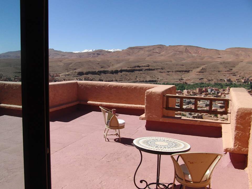 Unsere Dachterrasse Hotel Xaluca Dades