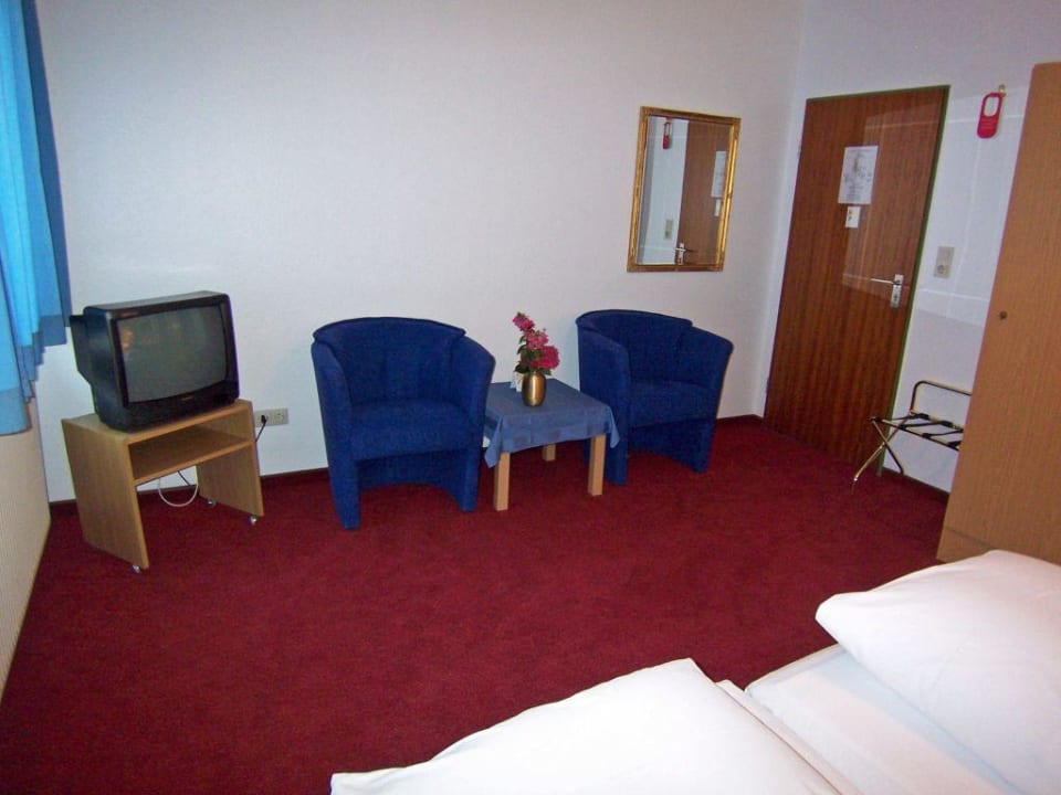 Wohnbereich im Doppelzimmer, Kat. D Hotel Columbus & Columbus Glamping