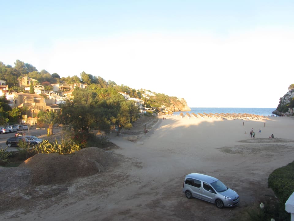 Blick aus dem Restaurant Flipflop Cala Romantica