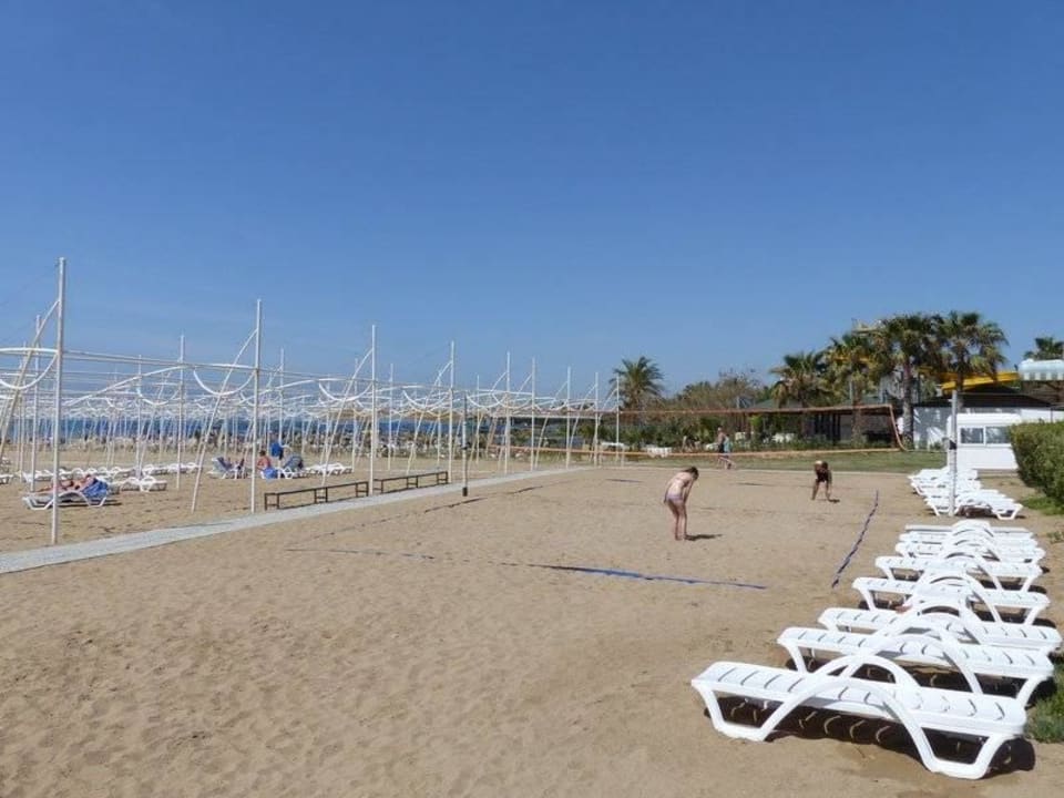 Beach - Volleyball Sunis Kumköy Beach Resort Hotel & Spa