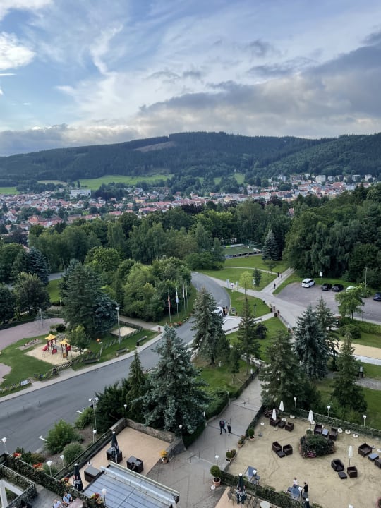 Ausblick AHORN Berghotel Friedrichroda
