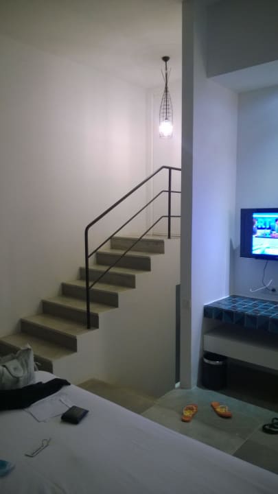 Stairs to terrace Hotel El Mouradi Djerba Menzel