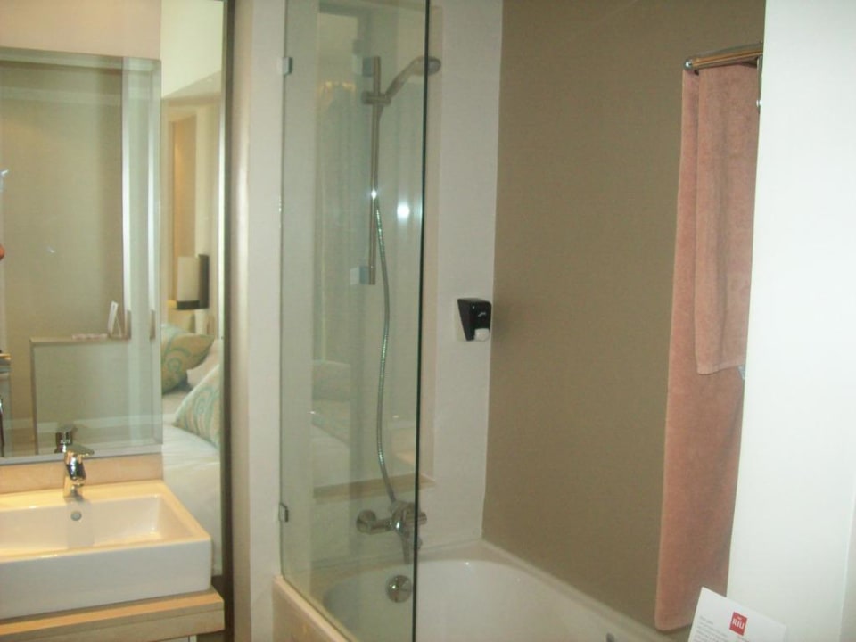 Bad mit "Ausblick" ins Zimmer Club Palm Azur