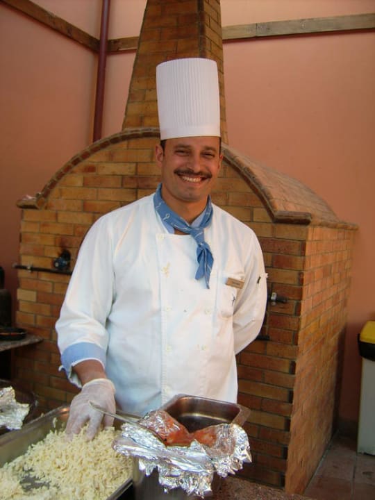 Unser super Pizzabäcker Pickalbatros Jungle Aqua Park Resort - Neverland Hurghada