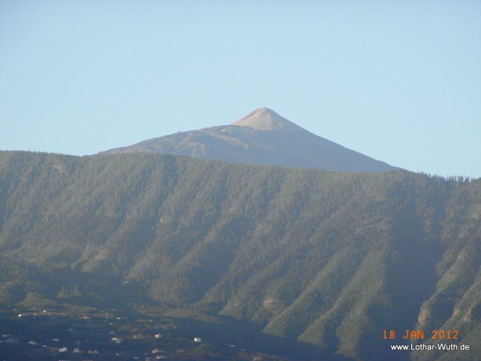 Der Teide vom Balkon aus Hotel Las Aguilas, Affiliated by Meliá