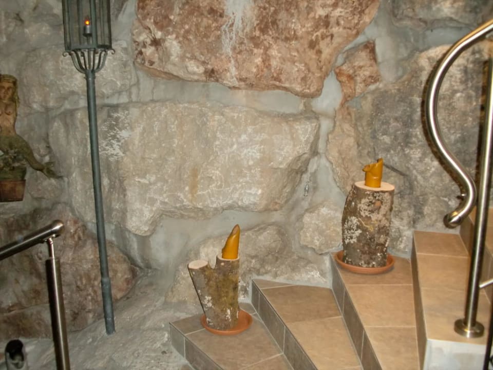 Aufgang zum 2.Ruhebereich Wellnessresort Vier Jahreszeiten