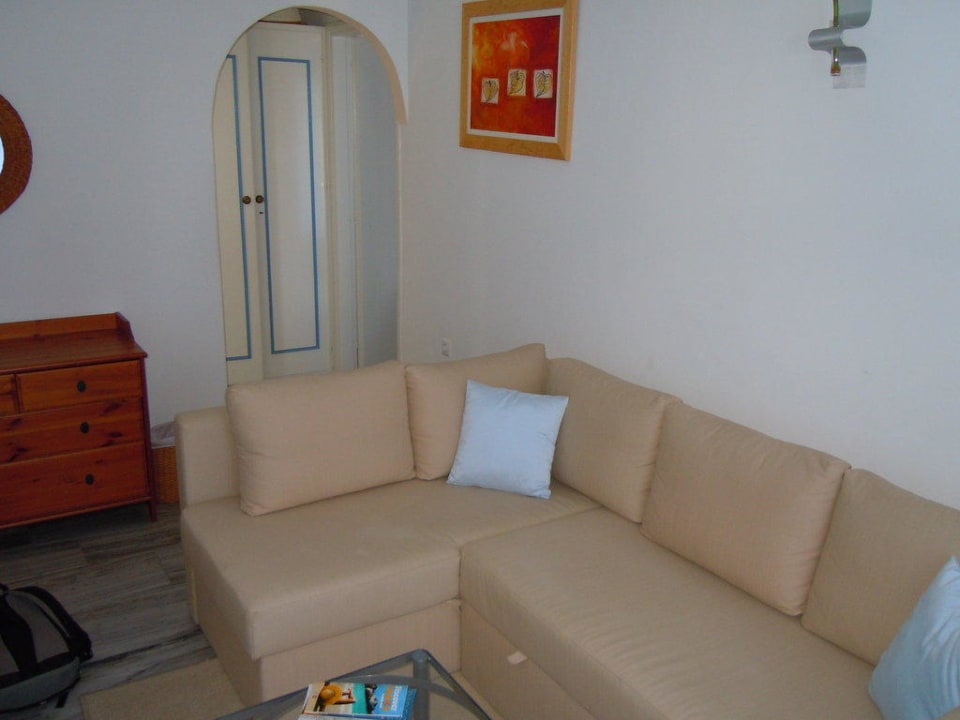 Wohnzimmer der Suite Hotel Panorama