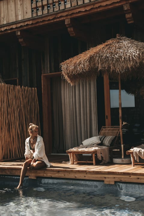 Pool Jufenalm BOHO Hotel & Restaurant