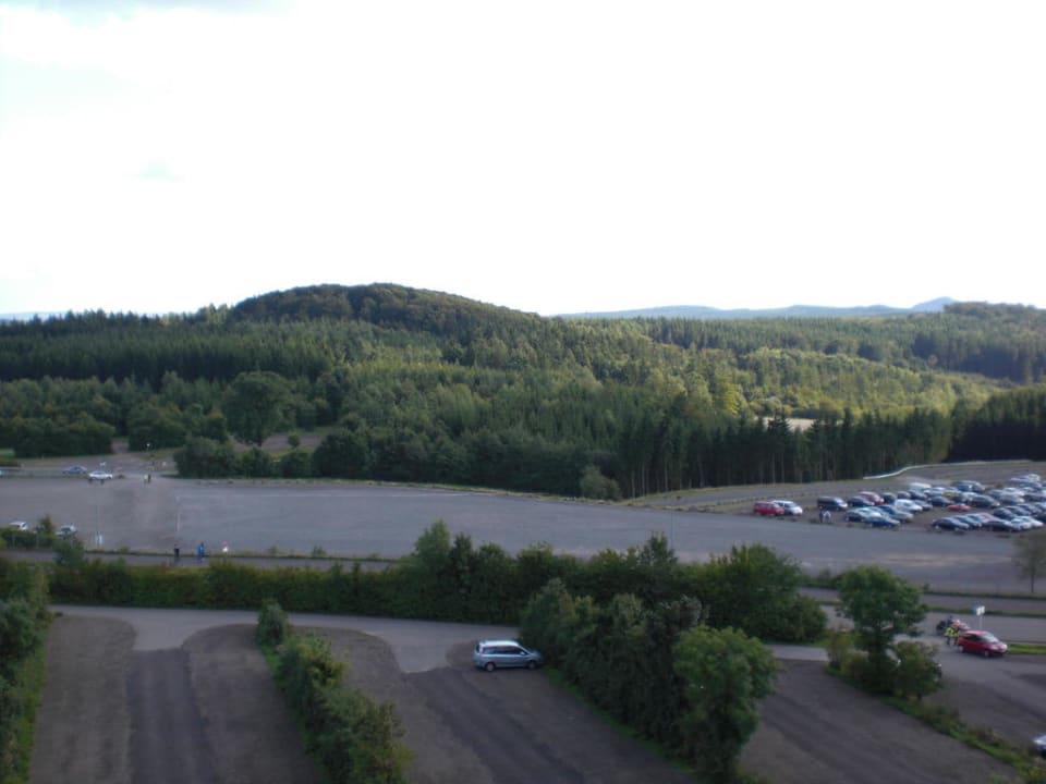 Ausblick vom Balkon Lindner Hotel Nurburgring Congress, part of JdV by Hyatt