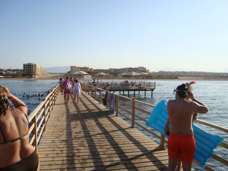 Steg zum Riff  Tropitel Sahl Hasheesh