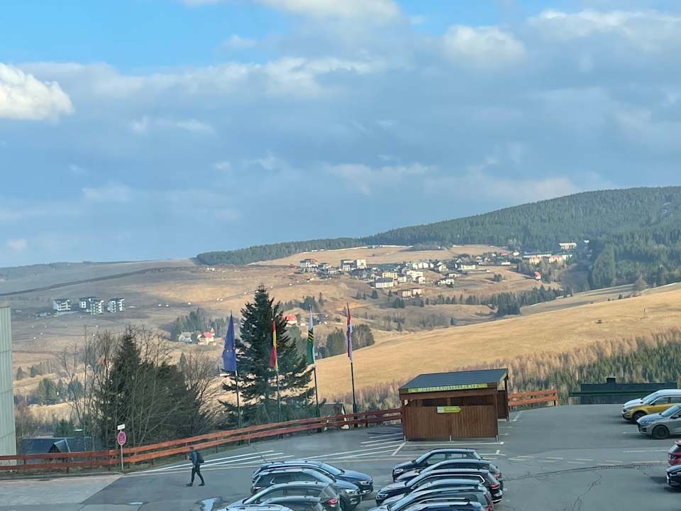 Ausblick AHORN Hotel Am Fichtelberg