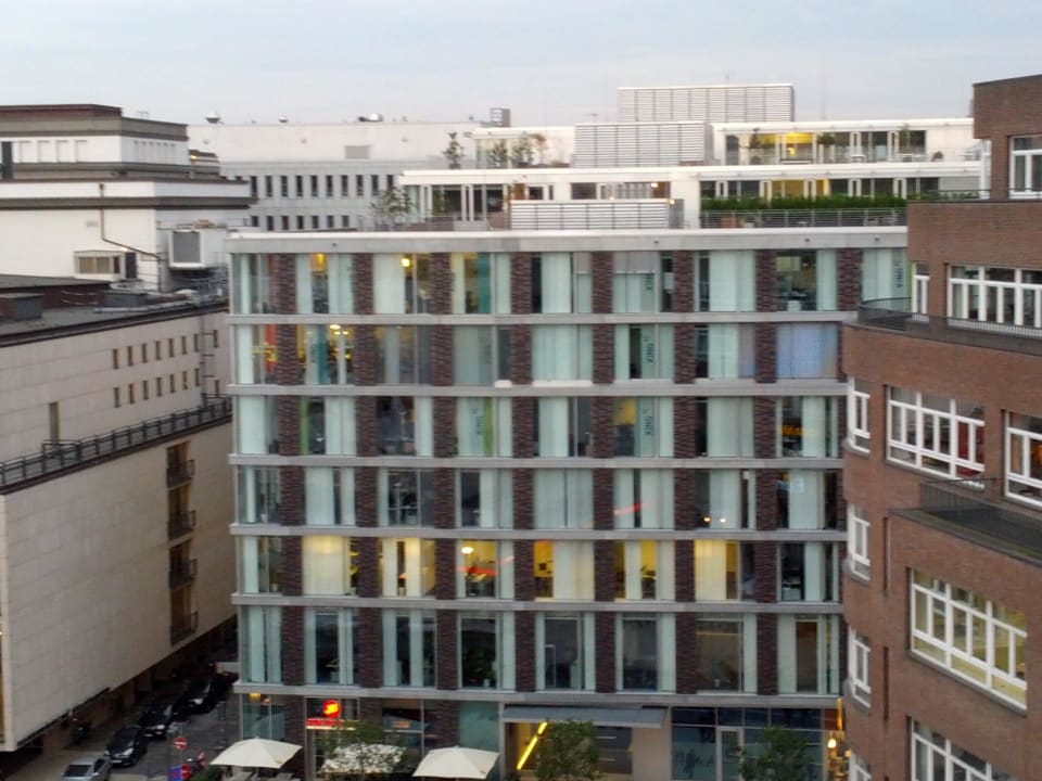 Dachterrasse SIDE Design Hotel Hamburg