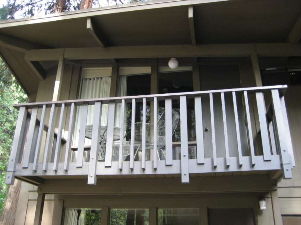 Aussenansicht Balkon Yosemite Valley Lodge