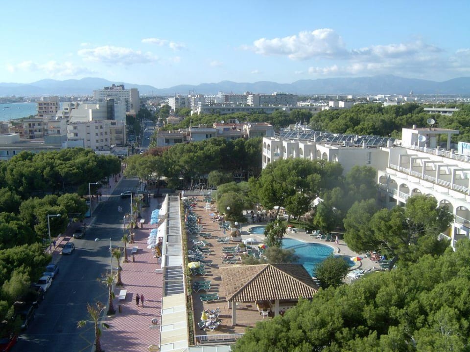 Freie Sicht bis nach Palma Hotel & Appartements Leman