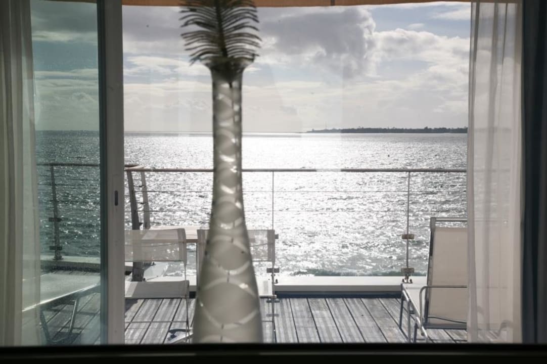 Vue de la chambre Hotel Les Sables Blancs