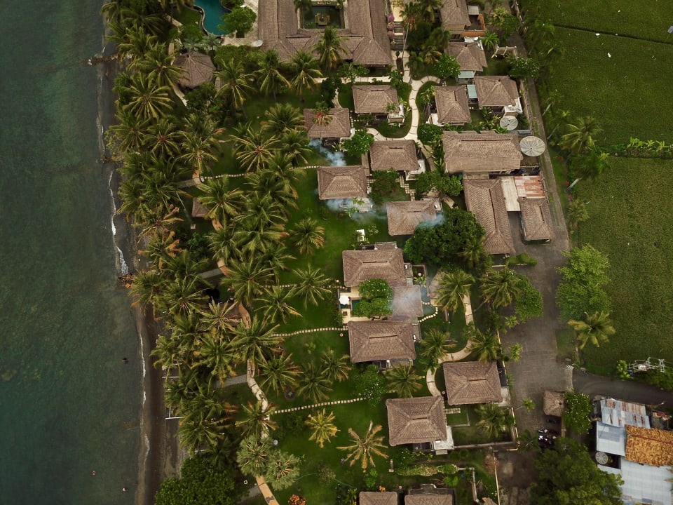 Hotel von oben Puri Bagus Lovina