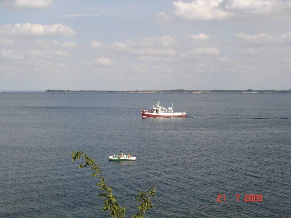 Blick vom Balkon in die Bucht BEECH Resort Boltenhagen