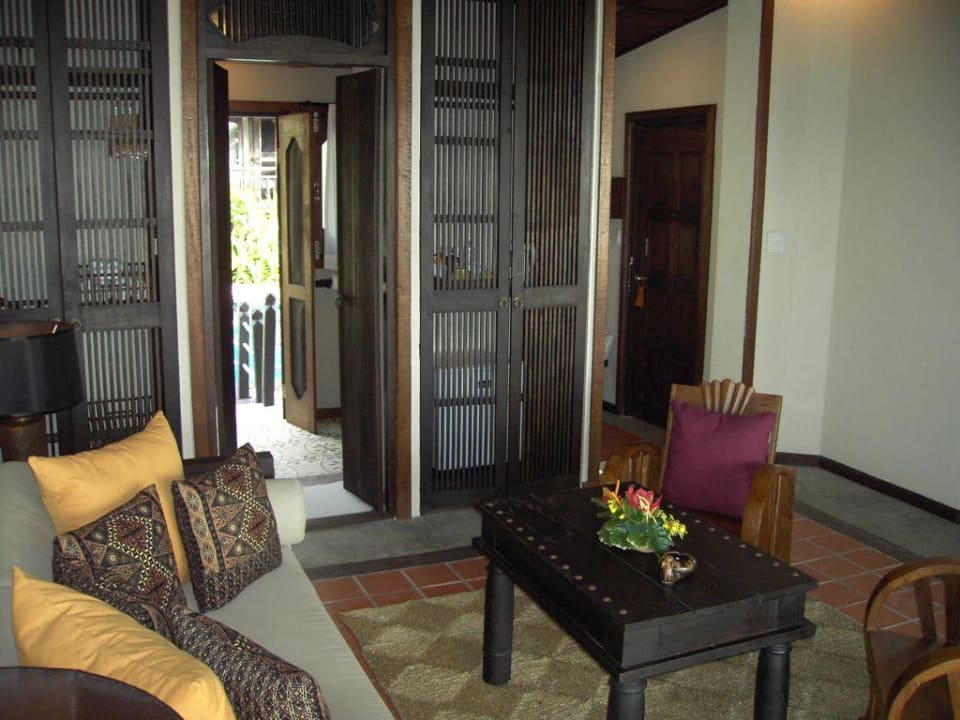 Wohnzimmer in Jacuzzi-Villa Moracea by Khao Lak Resort