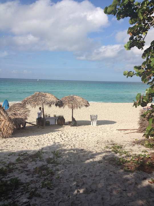 Strandbar rechter Strand Playa Vista Azul