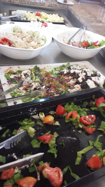 Salatauswahl Hotel Kouros Palace