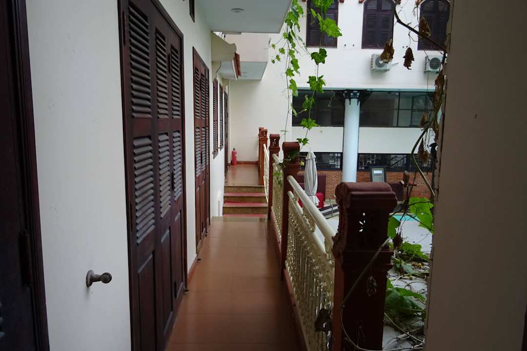 Gang vor den Zimmern Hoi An Lantern Hotel