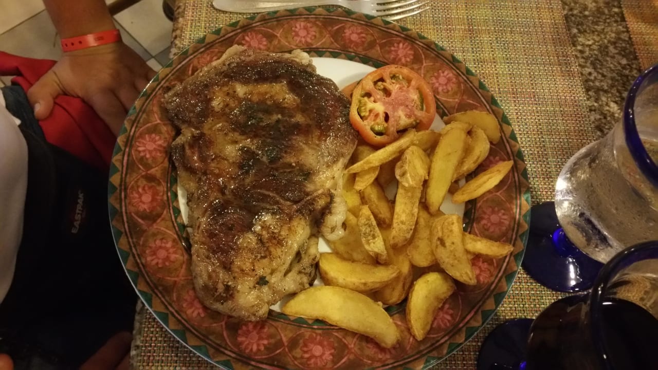 Steakhouse Hauptgang  Hotel Riu Bambu