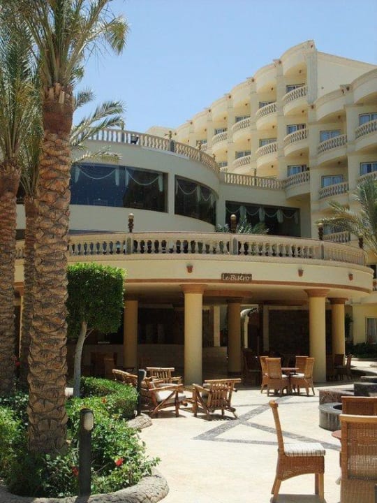 Die Fenstefront ist der Speisesaal Riviera Aqua Park Resort