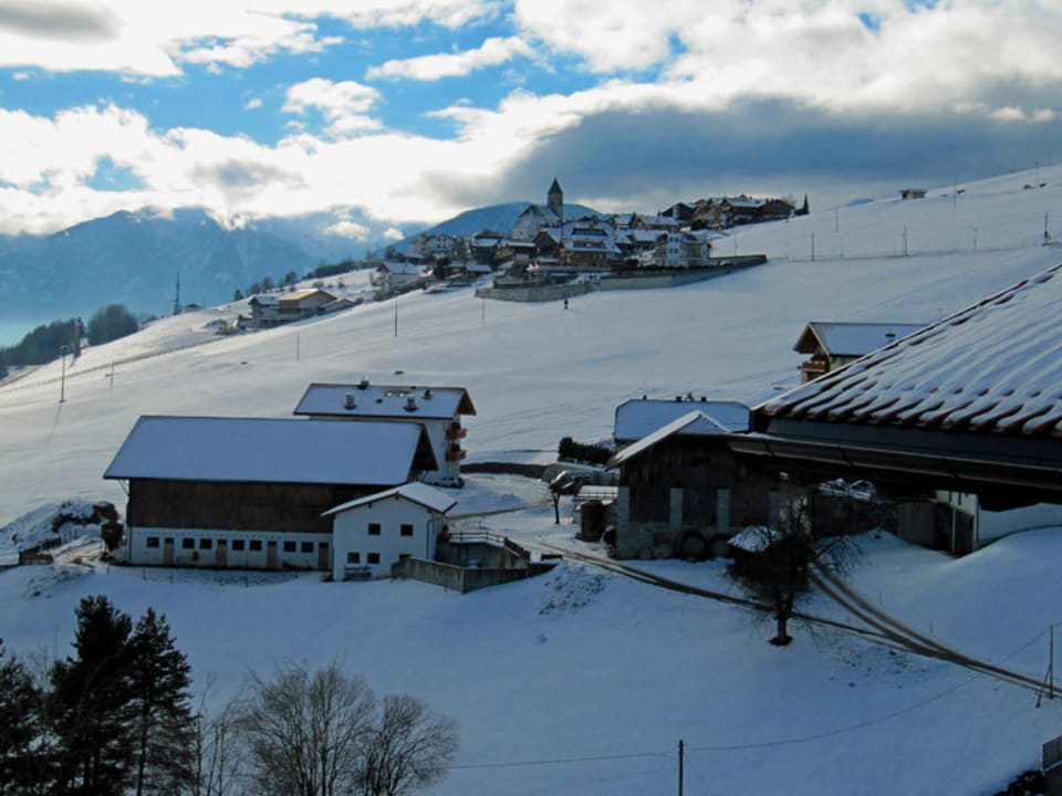 Ausblick vom Balkon Hotel Bacherhof