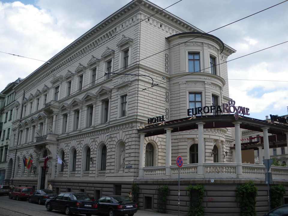 Seitenansicht Hotel Europa Royale Riga