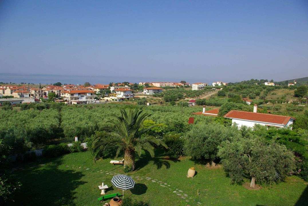 Blick vom Balkon Haus des Künstlers