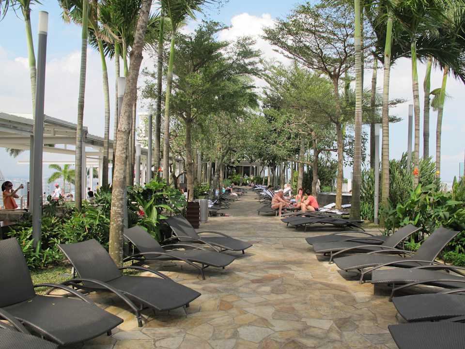 Relax on top Marina Bay Sands