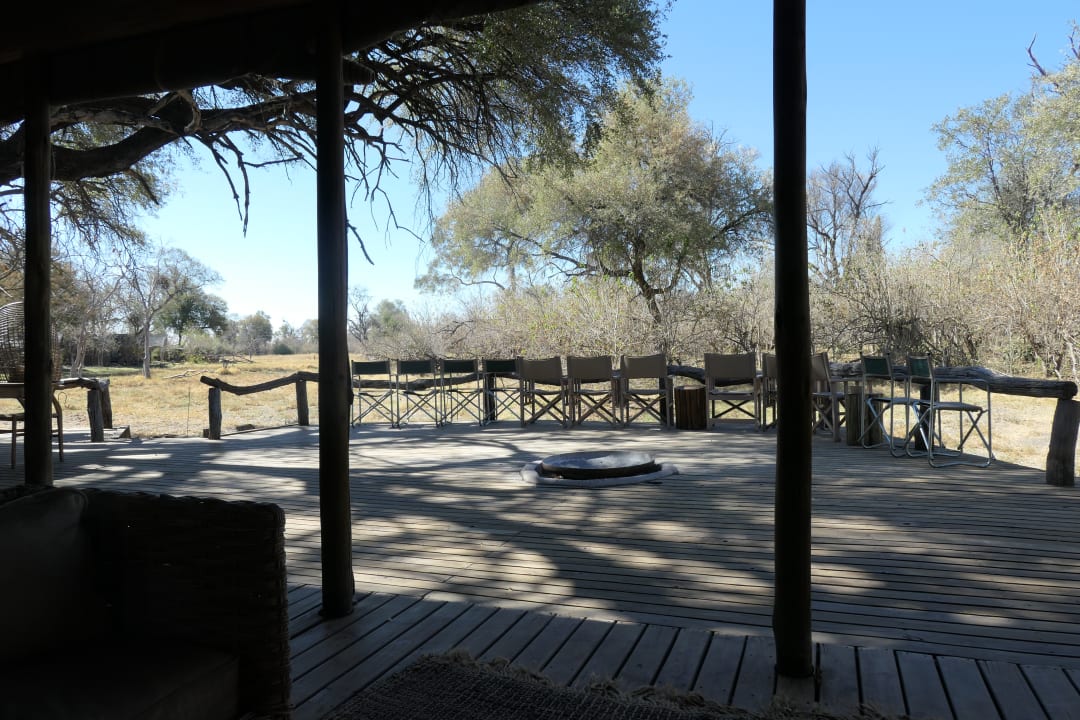 Ausblick O Bona Moremi Safari Lodge