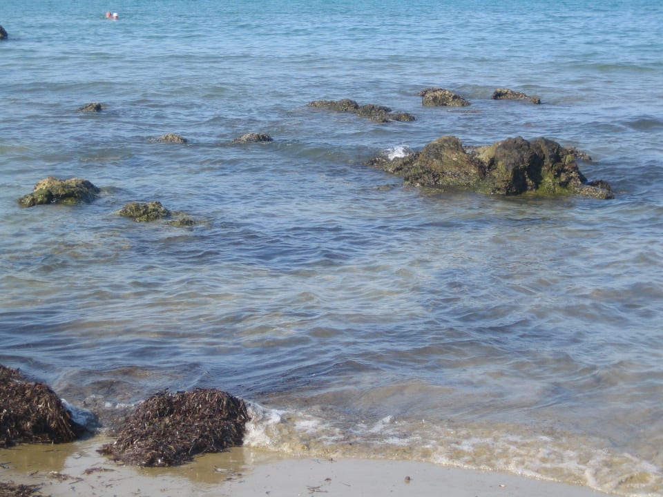 Steine im Wasser, auch welche die man nicht sieht Hotel Corissia Princess