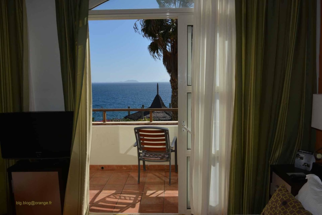 La mer vue de la chambre H10 Rubicón Horizons Collection