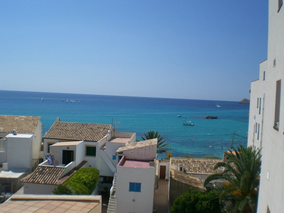 Ausblick vom Balkon Hotel Clumba