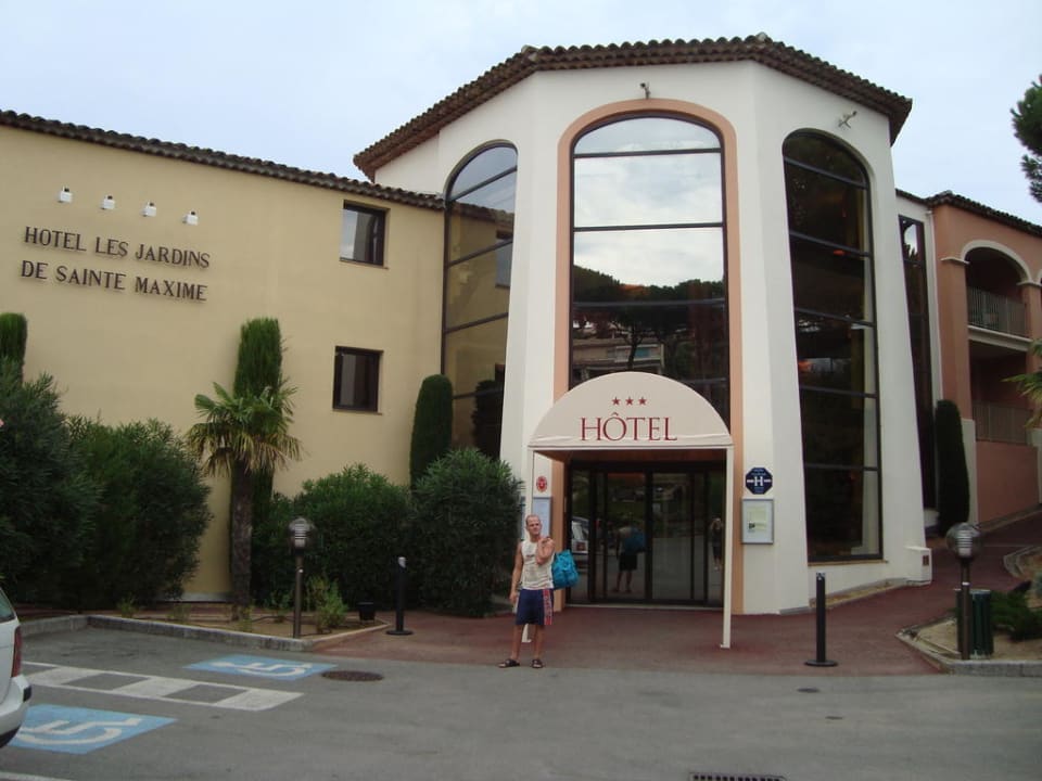 Hoteleingang Hotel Les Jardins de Sainte Maxime