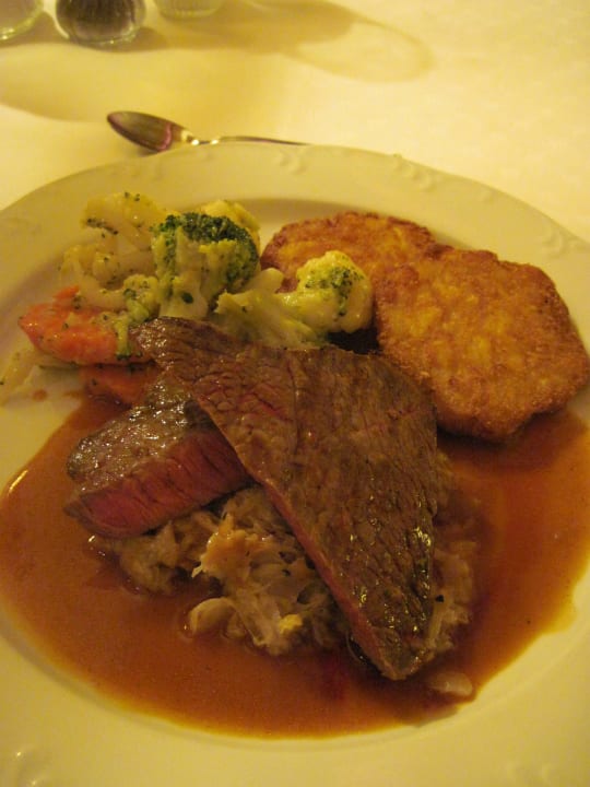 Rindersteak - zum Genießen!! Hotel Alpenhof Krün