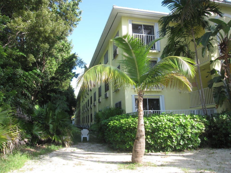 Rückseite Hotel Bayside Inn Key Largo
