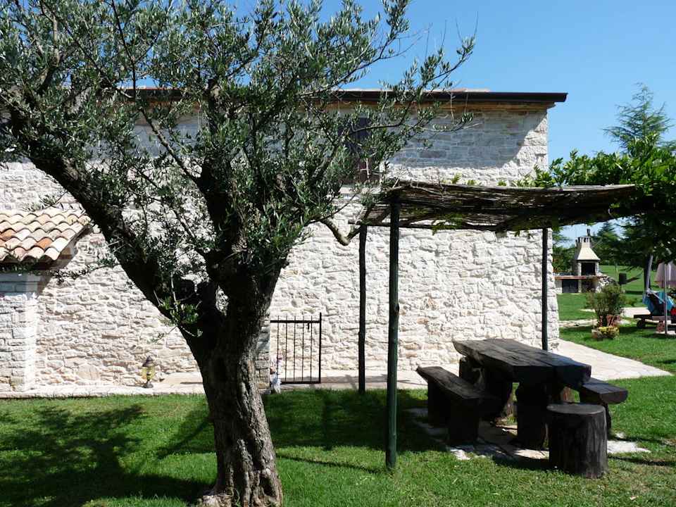 Sitzecke hinterm Haus Haus Stari dor