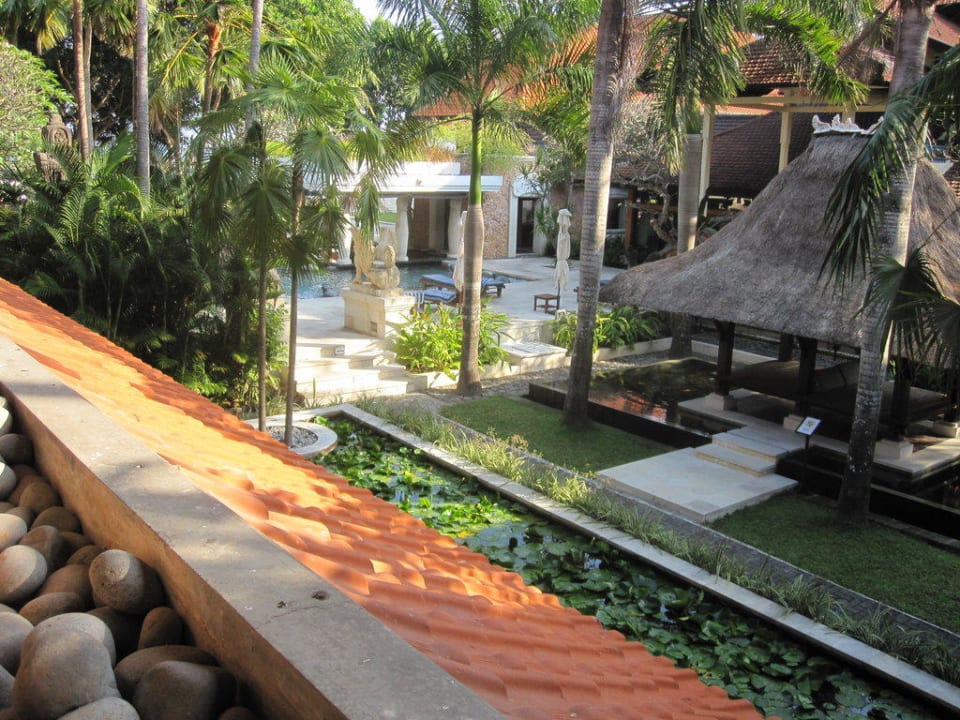 Blick von Balkon Puri Santrian