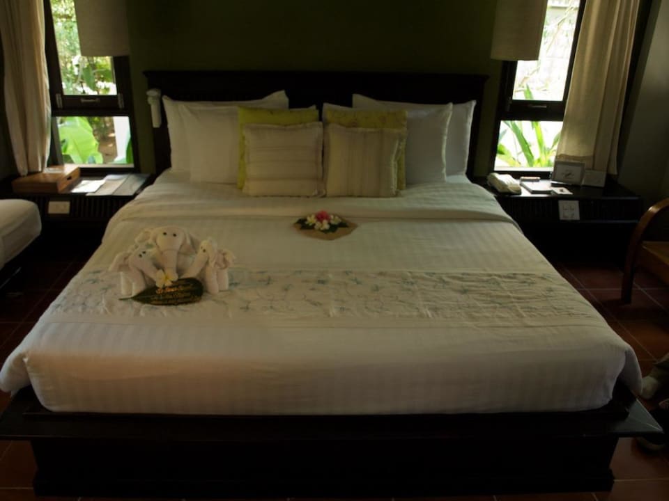 Bett Deluxe Garden Villa NH Collection Samui Peace Resort