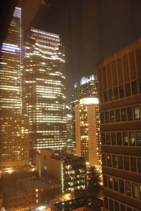 Ausblick bei Nacht Sheraton Philadelphia Downtown Hotel
