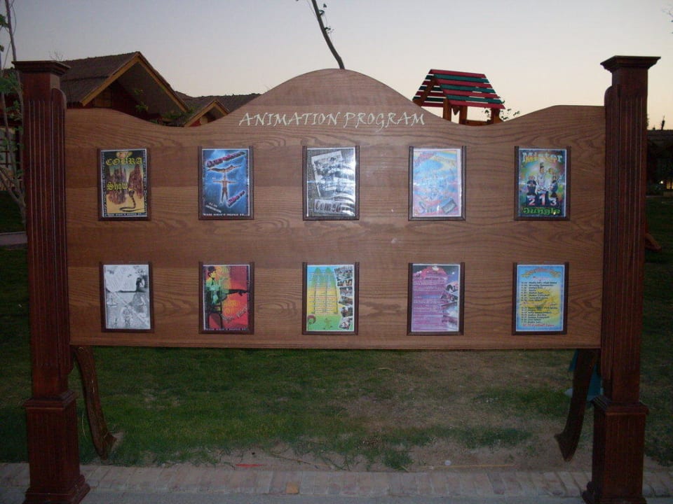 Animationsaushang Pickalbatros Jungle Aqua Park Resort - Neverland Hurghada